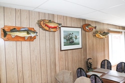 Fish Mounts in Main Lodge